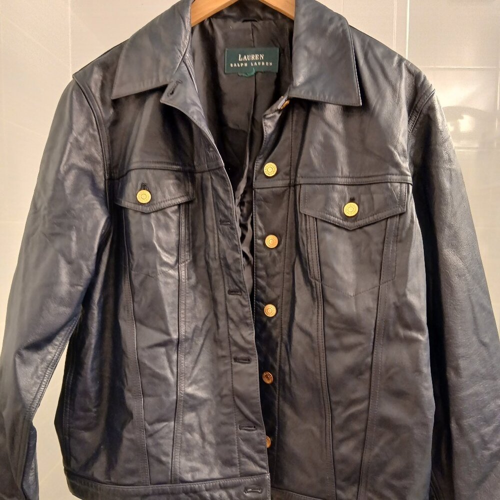Vintage Ralph Lauren Genuine Leather Jacket